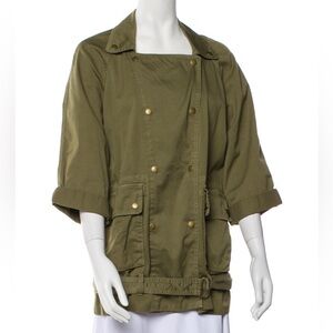 Current/Elliott Green Utility Jacket - Size Small / Sz 1